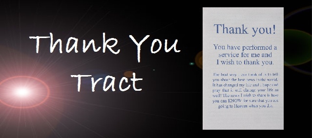 Thank You Tracts